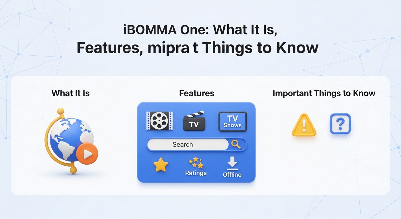 iBOMMA One: What It Is, Features, and Important Things to Know